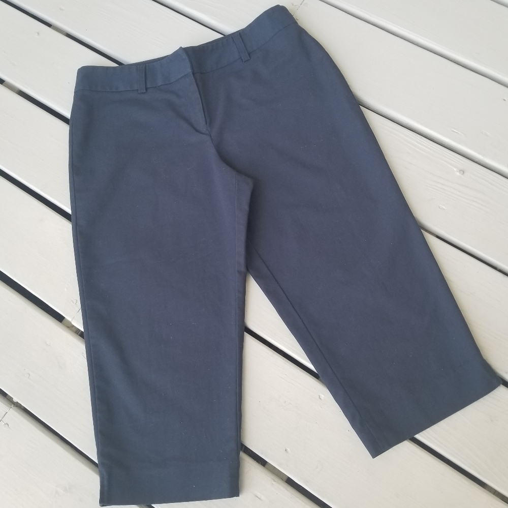 14p Navy cropped  pants by Rafaella